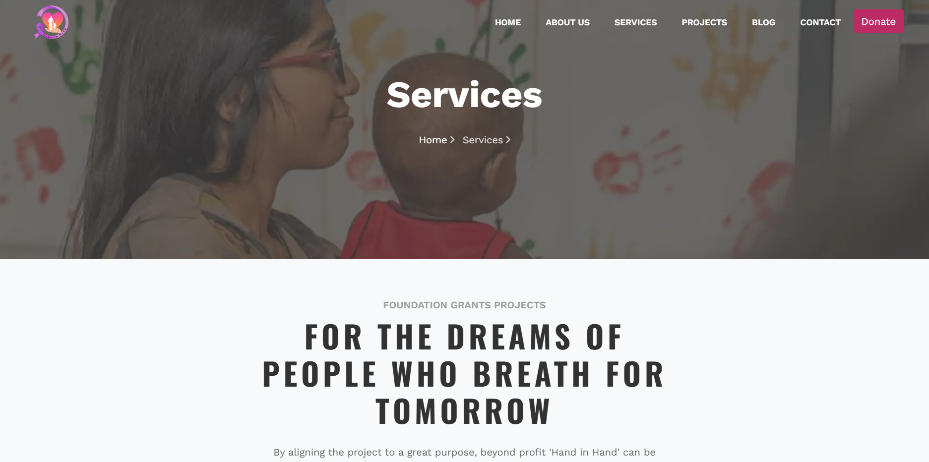 Services Page